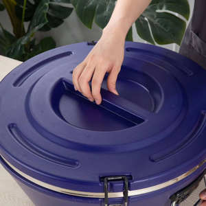 Juego de Recipientes Aislantes de Acero Inoxidable de Gran Capacidad, 3 en 1, 8 en 1, Recipiente Aislante para Alimentos, Uso Comercial y Doméstico - Product Image 4