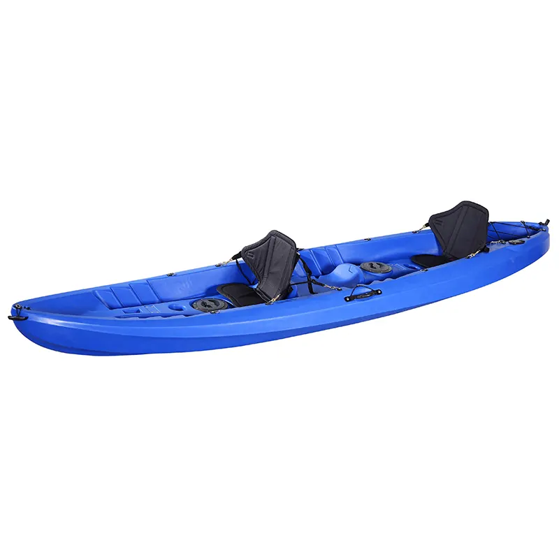 KUER Oceanus II-2.5seaters di plastica LLDPE pedale kayak barca 2 persona per la pesca