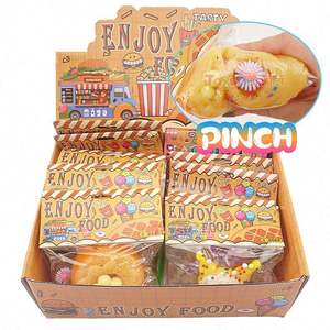 <b>Mini</b> <b>Brands</b> Chinese Eco-friendly Silicone Soft Squeeze <b>Toy</b> Relief Food Set Kids Pretend Dimsum Squishy <b>Toys</b> - Product Image 6