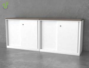 Armoire de bureau en acier sécurisée moderne IULTRA verrouillant les portes coulissantes stockage en métal haut pour les documents importants mobiles pour l'école - Product Image 2