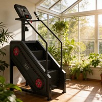 Shuyoute60 Simulateur d'escalade électrique commercial en fer, équipement de fitness pour la marche en intérieur et l'entraînement aérobie intensif