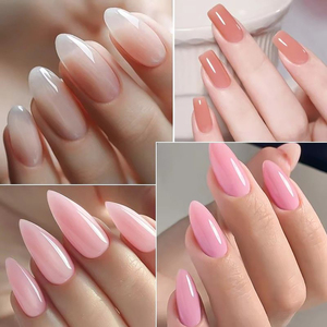 Gel de construction Neissry, brillant et scintillant, étiquette privée, gel dur à paillettes diamant disco pour extension d'ongles - Product Image 2