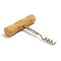 Ouvre-tire-bouchon de bouteille de vin de sécurité alimentaire classique avec manche en bois anti-moisissure pour la maison intérieure