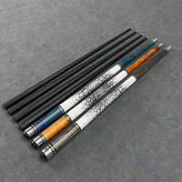 Tongkat Snooker Serat Karbon Sambungan Baja Tahan Karat Berkualitas Tinggi |   2-Piece 19oz 147cm Dapat Disesuaikan Secara Massal
