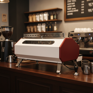 Macas 535 Commercial Grade Dual Stainless Steel Boiler Semi-Automatic Coffee Machine 9 <b>Bar</b> Power Precise KS 535 KS 535 KS 535 KS - Product Image 3