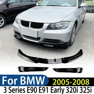 สำหรับรถยนต์ซีรีส์ 3 E90 E91 รุ่นต้นปี 2005 320i 325i - สปอยเลอร์กันชนหน้ารถยนต์ ดิฟฟิวเซอร์ อุปกรณ์ตกแต่งรถยนต์ - Product Image 1