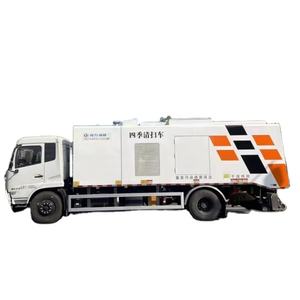 Vehículo de barrido para todas las estaciones diésel Dongfeng huashen de alta calidad disponible para la venta capaz de trabajar las 24 horas. - Product Image 1