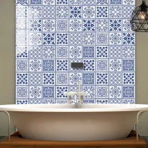 Tile Series Sticker indoor Stairs PVC self-adhesive Bathroom thickened wall stickers Kitchen decorative wall sticker