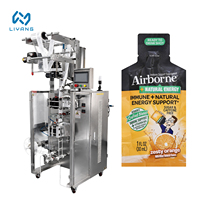 Machine de remplissage de sachets en forme de bouteille entièrement automatique pour boissons sportives, boissons instantanées, collagène liquide, 30 ml