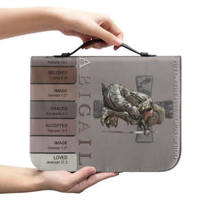 Dropshipping Bolsa de Biblia Diseño personalizado Descubre el significado sagrado de tu nombre Cubierta DE LA Biblia impermeable de alta calidad - Product Image 1