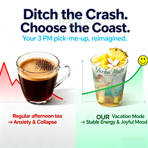 Thé instantané en poudre végétalien, extrait de yerba, thé à la mangue et à la pêche, OEM, extrait pur de yerba mate, saveur mangue et pêche, poudre - Product Image 5