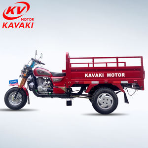 중국 카바키 장애인 200cc 큰 힘 3 바퀴화물 가스 연료 전동 세발 자전거 - Product Image 4