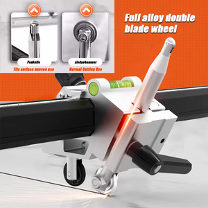 Taglierina per <span class=keywords><strong>Piastrelle</strong></span> a T Professionale Industriale 2000mm con Guida Manuale per <span class=keywords><strong>Taglio</strong></span> di <span class=keywords><strong>Grandi</strong></span> <span class=keywords><strong>Formati</strong></span> in Ceramica e Porcellana - Product Image 5