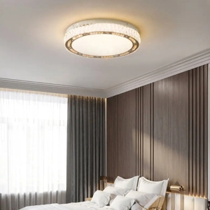 Gran oferta Zeal Lighting OEM lámparas de techo círculo decorativo Simple lujo cristal Led luces de techo modernas - Product Image 3