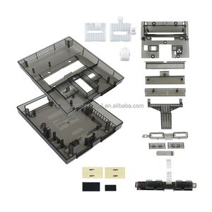 Ensemble complet de coques de remplacement épaisses semi-transparentes pour <span class=keywords><strong>console</strong></span> <span class=keywords><strong>Super</strong></span> <span class=keywords><strong>NES</strong></span>, pièces de rechange pour l'entretien - Product Image 1