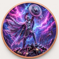 Pièce de monnaie en cuivre pur 999 de 5 oz, série Spartan, style punk, couleur haute définition, UV intense, édition collector 3D