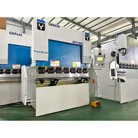 Presse plieuse hydraulique CNC Genuo avec contrôleur Cybtouch 12 PS Cybelec pour l'acier doux, pliage rapide