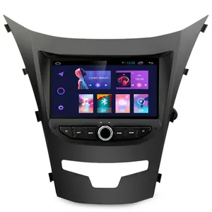 Android 11 7 "autoradio per <span class=keywords><strong>Ssangyong</strong></span> <span class=keywords><strong>Korando</strong></span> 2014-2015 GPS di navigazione Video Stereo Multimedia Carplay DSP DVD - Product Image 1