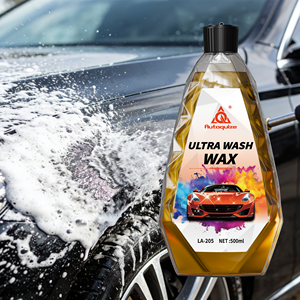 Líquido de Lavado con Cera de Silicio Orgánico, Espuma Rica, Descontaminación, Protección Anti-UV, Oxidación, Revestimiento Hidrofóbico para Champú de Lavado de Autos - Product Image 1