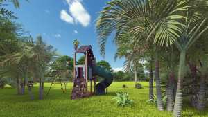 Toboggans et toboggans en plastique pour enfants Playhouse Toboggan et balançoire pour enfants Cinq ans et neuf ans Mettez-le dans la pièce - Product Image 6