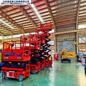 รถยกไฮดรอลิกไฮดรอลิกขับเคลื่อนด้วยตัวเอง12ม. รถบรรทุกยก320กก. ความเร็วในการยก6ม./นาที - Product Image 6