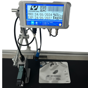 YAOMATEC 7 Polegada 12.7mm 28 Idiomas Máquina De Codificação Automática Expiração Data Impressora A Jato De Tinta Online Impressora TIJ - Product Image 4