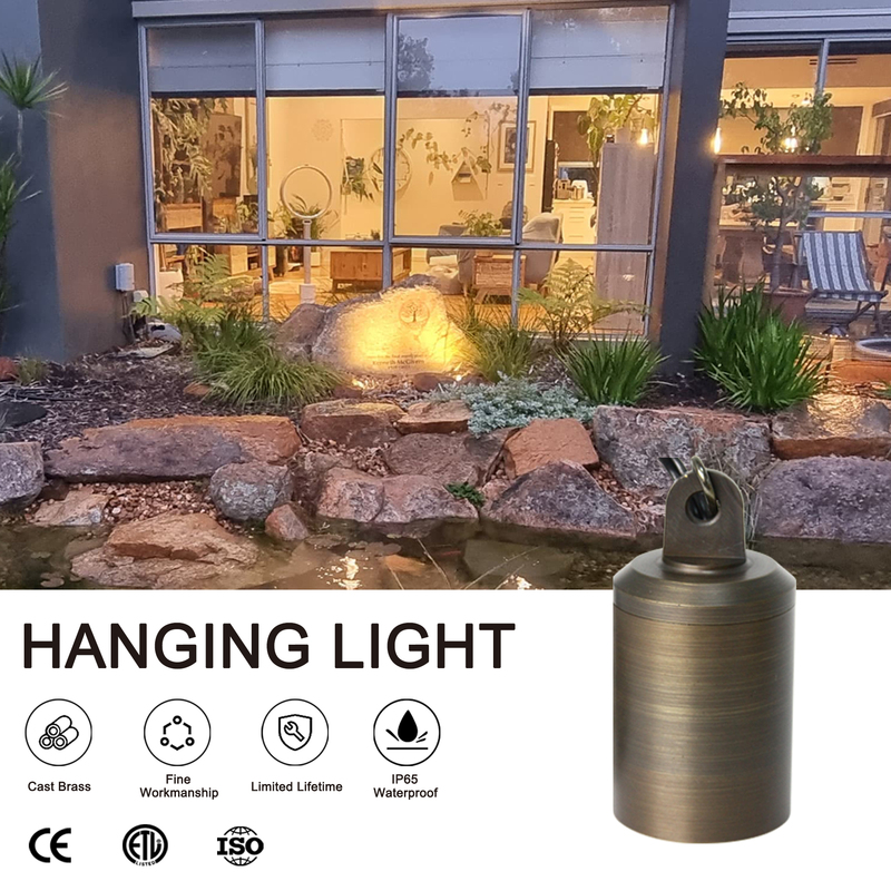 Low Voltage 12v Hanging Light Cast
