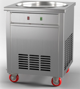 Phẳng Pan CuộN chiên Máy làm kem kem cuộn Máy Thái Lan Fry CuộN Máy làm kem - Product Image 3