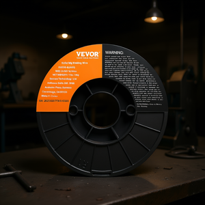 Alambre de soldadura MIG sólido Vevor ER70S-6 de 0.035 pulgadas y 11 libras para soldadura de acero dulce - Product Image 2