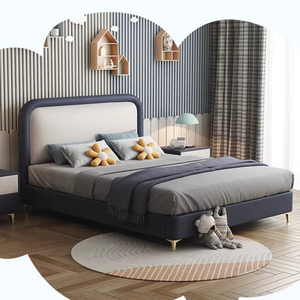 Lit d'enfant moderne et minimaliste, lit simple pour adolescent garçon, lit <span class=keywords><strong>de</strong></span> petite taille pour chambre d'enfant garçon, lit <span class=keywords><strong>de</strong></span> princesse pour fille - Product Image 4