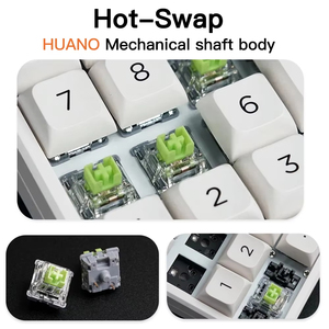 Darmoshark K3 Pro 19 Keys Tri-Mode Mechanical <b>Numpad</b> RGB Backlit Full Keys Hot Swappable Portable Gaming Keypad - Product Image 5