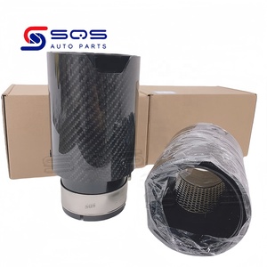 SQS Embout d'échappement bleu brûlé en carbone MP Performance de haute qualité 1 pièces pour <span class=keywords><strong>Bmw</strong></span> M5 M6 Embout de silencieux <span class=keywords><strong>M135i</strong></span> M235i Embouts d'échappement - Product Image 3