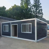 Maison de garage préfabriquée OEM haut de gamme, à un étage, en kit, conteneurisée, pour l'Australie, les États-Unis et l'Inde