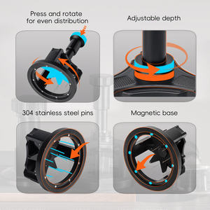 Aiguille rotative <span class=keywords><strong>automatique</strong></span> pour poudre de tissu, <span class=keywords><strong>distribution</strong></span> Barista, agitateur magnétique pour <span class=keywords><strong>café</strong></span> expresso, outils WDT pour l'agglomération uniforme de poudre - Product Image 4