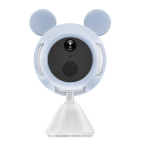 Kamera Keamanan Seluler 4G LTE Nirkabel Dalam Ruangan Tanpa WiFi 2K Penglihatan Malam Deteksi Gerakan Cloud Daya Tahan Baterai Lama Kamera Mini - Product Image 5