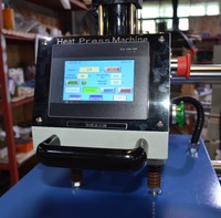Mesin Press Panas Hidrolik Otomatis 40*50cm Dua Stasiun Efisiensi Tinggi untuk Cetak Kaos Kustom DIY, Polo, dan Sublimasi Foto
