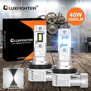Luxfighter Q11 Авто Мини F10 проектор новый дизайн фары лампы без вентилятора <span class=keywords><strong>C6</strong></span> фары M8 Pro 6000K IP65 водонепроницаемый светодиод - Product Image 1