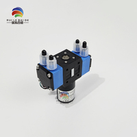 En stock, pompe à circulation de liquide à double tête HAP NTZ043KX HB600, pompe à membrane pour l'alimentation en encre pour machines à jet d'encre céramique