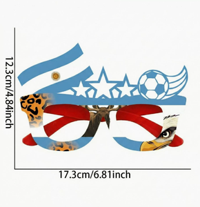Lunettes <span class=keywords><strong>de</strong></span> football personnalisées avec 48 drapeaux nationaux pour le <span class=keywords><strong>jour</strong></span> du <span class=keywords><strong>match</strong></span>, vente en gros, accessoires <span class=keywords><strong>de</strong></span> supporter très demandés - Product Image 5
