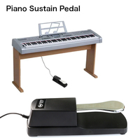 Factory Price Good Quality Professional Grade Portable Electric Keyboard Black Piano Sustain Pedal
