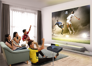 Flyin <b>Projector</b> M1 5000 Lumens 3D 4K <b>Android</b> Ultra Short Throw Home 300 Inch Screen Portable Laser TV Proyector 1080p US M1 Ultr - Product Image 5