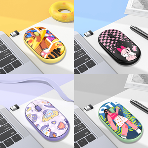 Nhà Máy Cung Cấp Trực Tiếp Dual-Chế Độ Mô Hình Chuột Không Dây 3D Phim Hoạt Hình Dễ Thương Chuột Không Dây - Product Image 2