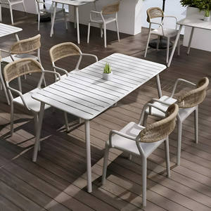 Conjunto de Muebles para Cafetería y <span class=keywords><strong>Restaurante</strong></span>, Ideal para Cafeterías, Bistrós, Pizzerías y Espacios de Servicio de Alimentos, Salas de Descanso de Oficina y Exteriores - Product Image 6