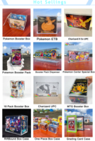 Boîte de présentation en acrylique transparent de qualité RAY YI pour figurines Pokémon Celebrations
