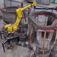 Sistema de Impresión 3D de Hormigón Personalizable con Robot de Extrusión de Tornillos para Construcción