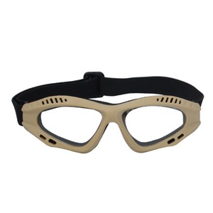 Lunettes de protection durables anti-vent et anti-sable avec monture en PC pour le cyclisme en plein air, la moto, le camping, la protection des yeux contre la poussière - Product Image 1