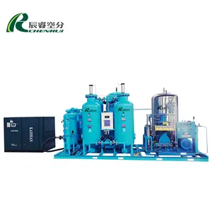 Capaciteit 3-400nm3/H Draagbare Zuurstof Medische Zuurstofproductie Plant Membraan Zuurstofconcentrator