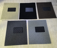 Meistverkaufte Rutschfeste Geflochtene PVC-Spiralmatte mit Puzzlemuster, Maschinengefertigt, Waschbar, Wendbar, Fleckresistent, Autoteppich / Gebets- und Übungsmatte