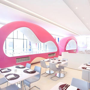 Juego de Muebles Planos de Alta Gama para Boutique, Personalizado, de Madera Sólida, Diseño para Hoteles, Solución de Interior para Apartamentos Modernos - Product Image 3