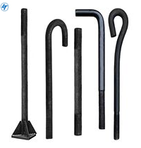 Il produttore personalizza i bulloni di ancoraggio in acciaio zincato secondo i disegni produce piastre saldate a forma di L viti a forma di 9 - Product Image 5